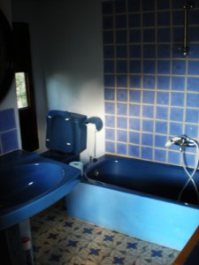 Swiss cabin bathroom